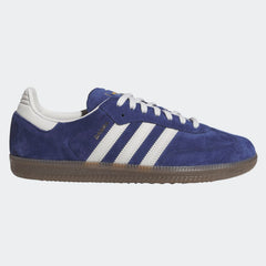 Adidas Samba ADV Skateboard Shoe - Dark Blue/Grey One/Gum
