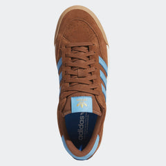 Adidas Nora Skateboard Shoe - Preloved Brown/Light Blue/Gum