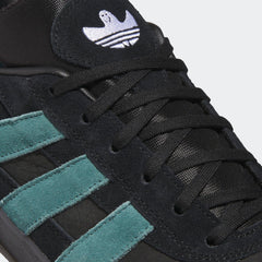 Adidas Aloha Super Skateboard Shoe - Core Black/Preloved Teal/White