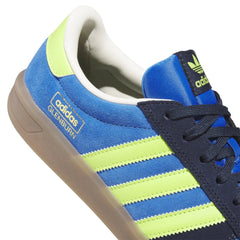 Adidas Glenburn Skateboard Shoe - Bright Royal/Semi Solar Slime/Collegiate Navy