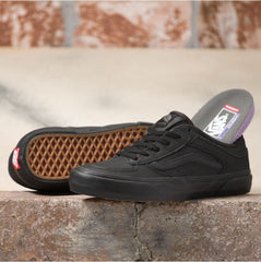 Vans Rowley Skateboard Shoe - Black/Black
