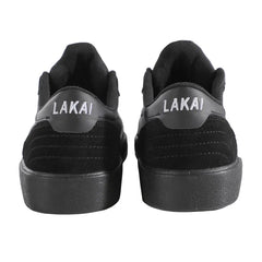 Lakai Cambridge Skateboard Shoe - Black/Black Suede