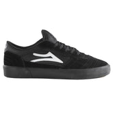 Lakai Cambridge Skateboard Shoe - Black/Black Suede