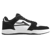 Lakai Telford Low Skateboard Shoe - Black/White