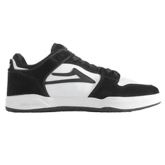 Lakai Telford Low Skateboard Shoe - Black/White