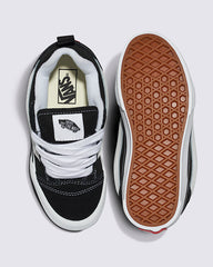 Vans Kids Knu Skool Shoe - Black/True White