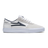 Lakai Manchester Skateboard Shoe - White/Navy