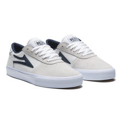 Lakai Manchester Skateboard Shoe - White/Navy