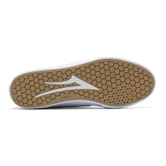 Lakai Manchester Skateboard Shoe - White/Navy