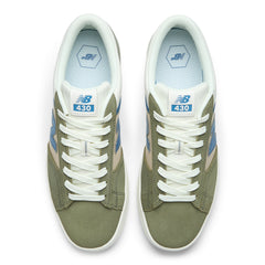New Balance Numeric 430 Skateboard Shoe - Olive/Blue