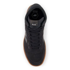 New Balance Numeric 440v2 High Skateboard Shoe - Black/Gum