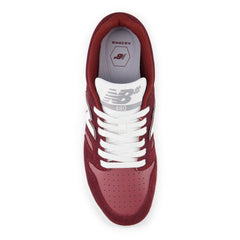 New Balance Numeric 480 Skateboard Shoe - Burgundy/White