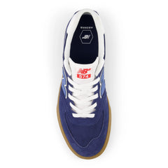New Balance Numeric 574 Vulc Skateboard Shoe - Navy/Gum
