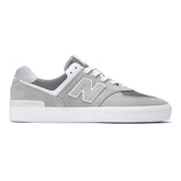 New Balance Numeric 574 Vulc Skateboard Shoe - Grey/White