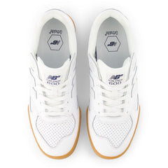 New Balance Numeric 600 Tom Knox Skateboard Shoe - White/Gum
