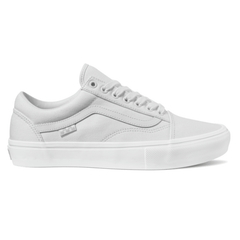 Vans Skate Old Skool Canvas Skateboard Shoe - True White