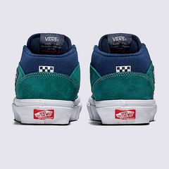 Vans Skate Half Cab Skateboard Shoe - Tartan Blue/Green