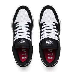 Lakai Telford Low Skateboard Shoe - Black/White