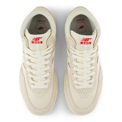 New Balance Numeric 440v2 High Skateboard Shoe - Sea Salt/White