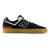 New Balance Numeric 574 Vulc Skateboard Shoe - Black/White