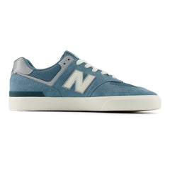 New Balance Numeric 574 Vulc Skateboard Shoe - Salt Water/White
