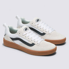 Vans Zahba Skateboard Shoe - White/Black/Gum