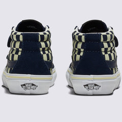 Vans Kids SK8-Mid Reissue Skateboard Shoe - Glow Summer Nights Navy