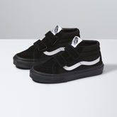 Vans Kids SK8-Mid Reissue V Skateboard Shoes - Black/Black
