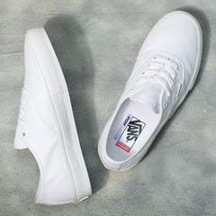 Vans Skate Authentic Skateboard Shoe - True White