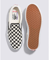 Vans Skate Slip-On Checkerboard Skateboard Shoe - Black/Off White