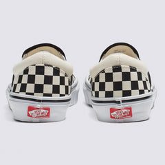 Vans Skate Slip-On Checkerboard Skateboard Shoe - Black/Off White