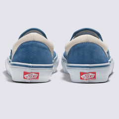 Vans Skate Slip-On Skateboard Shoe - Cream/Light Navy