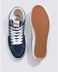 Vans Skate Sk8-Hi Skateboard Shoe - Navy/White