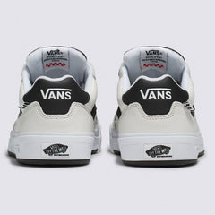Vans Wayvee Leather Skateboard Shoe - True White/Black