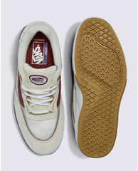 Vans Wayvee Leather Skateboard Shoe - Tan/White