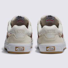 Vans Wayvee Leather Skateboard Shoe - Tan/White