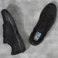 Vans Leather AVE Pro Skateboard Shoe - Black