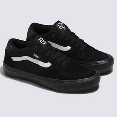 Vans Rowan Skateboard Shoe - Black/Black/White