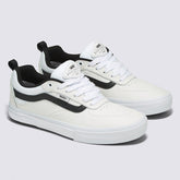 Vans Kyle Walker Leather Skateboard Shoe - True White/Black
