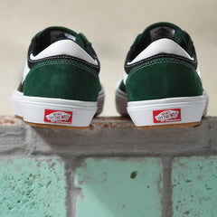 Vans Gilbert Crockett Skateboard Shoe - Dark Green/White