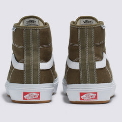 Vans Gilbert Crockett High Skateboard Shoe - Dark Olive