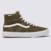 Vans Gilbert Crockett High Skateboard Shoe - Dark Olive