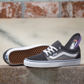 Vans Chukka Low Sidestripe Skateboard Shoe - Asphalt/Blue