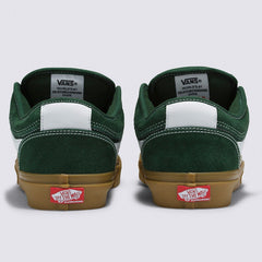 Vans Chukka Low Sidestripe Skateboard Shoe - Dark Green/Gum