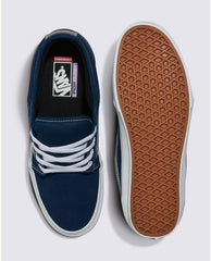 Vans Chukka Low Sidestripe Skateboard Shoe - Navy/Grey