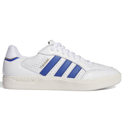 Adidas Tyshawn Low Skateboard Shoe - White/Royal Blue/Chalk White