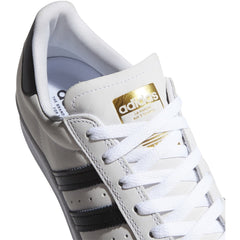 Adidas Superstar ADV Skate Shoe - White/Black/Gold