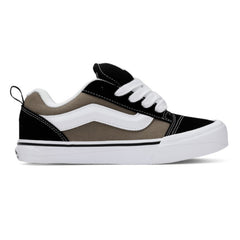 Vans Big Kids 2-Tone Knu Skool Shoe - Black/Bungee Cord