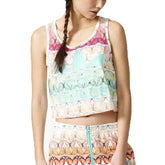 Adidas Originals Borbofresh Women's Loose Crop Tank Top Multicolor