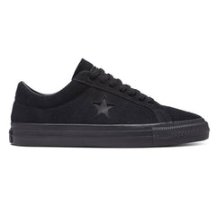 Converse One Star Pro OX Skateboard Shoe - Black/Black/Black